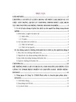 Chuyên Đề Thực Tập  Phân Tích Chương Trình Phúc Lợi Dịch Vụ Cho Người Lao Động Trong Công Ty Trách Nhiệm Hữu Hạn Phát Triển Và Chuyển Giao Phần Mềm - Dtsoft.doc