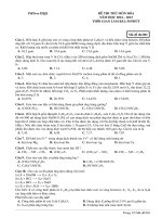 Đề ôn thi thử môn hóa   (510)