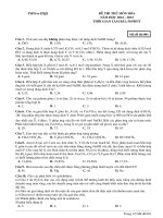 Đề ôn thi thử môn hóa   (883)