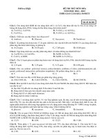 Đề ôn thi thử môn hóa   (614)