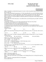 Đề ôn thi thử môn hóa   (774)