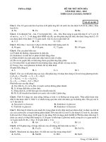 Đề ôn thi thử môn hóa   (681)