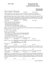 Đề ôn thi thử môn hóa   (789)