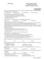 Đề ôn thi thử môn hóa  (221)