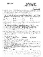 Đề ôn thi thử môn hóa   (843)