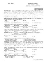 Đề ôn thi thử môn hóa   (807)