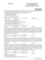 Đề ôn thi thử môn hóa  (299)