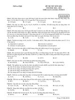 Đề ôn thi thử môn hóa   (667)