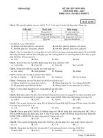 Đề ôn thi thử môn hóa   (658)