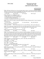 Đề ôn thi thử môn hóa   (556)