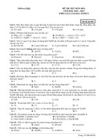 Đề ôn thi thử môn hóa   (729)
