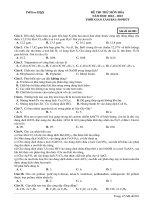 Đề ôn thi thử môn hóa   (607)