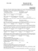 Đề ôn thi thử môn hóa   (676)