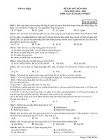 Đề ôn thi thử môn hóa   (686)
