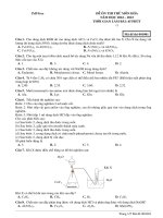 Đề ôn thi thử môn hóa  (585)
