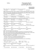 Đề ôn thi thử môn hóa  (975)