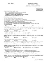 Đề ôn thi thử môn hóa   (623)