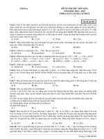 Đề ôn thi thử môn hóa  (972)