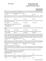 Đề ôn thi thử môn hóa   (657)