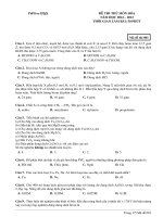 Đề ôn thi thử môn hóa   (840)