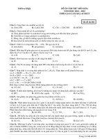 Đề ôn thi thử môn hóa  (37)