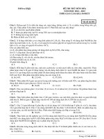 Đề ôn thi thử môn hóa   (718)