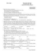 Đề ôn thi thử môn hóa   (626)