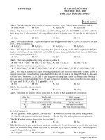 Đề ôn thi thử môn hóa   (722)