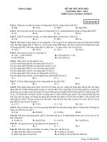 Đề ôn thi thử môn hóa   (853)