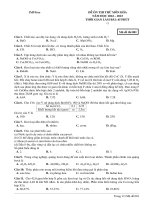 Đề ôn thi thử môn hóa  (924)