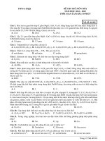 Đề ôn thi thử môn hóa   (511)