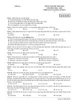 Đề ôn thi thử môn hóa  (989)