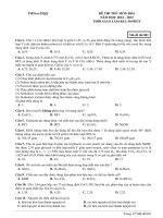 Đề ôn thi thử môn hóa   (539)