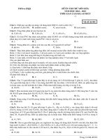 Đề ôn thi thử môn hóa  (46)