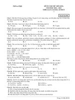 Đề ôn thi thử môn hóa  (277)