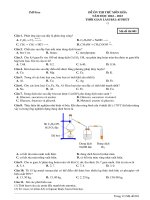 Đề ôn thi thử môn hóa  (949)