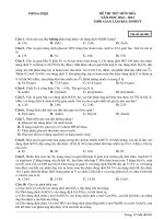 Đề ôn thi thử môn hóa   (849)