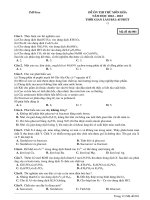 Đề ôn thi thử môn hóa  (980)