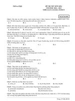 Đề ôn thi thử môn hóa   (680)