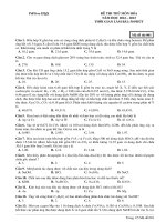 Đề ôn thi thử môn hóa   (877)