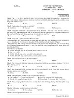 Đề ôn thi thử môn hóa  (582)