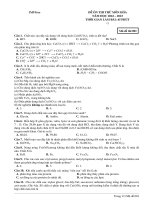 Đề ôn thi thử môn hóa  (583)