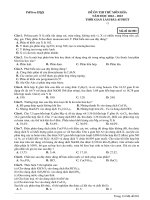 Đề ôn thi thử môn hóa  (360)