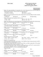 Đề ôn thi thử môn hóa  (22)