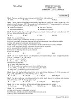 Đề ôn thi thử môn hóa   (654)