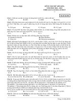 Đề ôn thi thử môn hóa  (370)