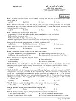 Đề ôn thi thử môn hóa   (512)