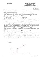 Đề ôn thi thử môn hóa   (684)