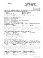 Đề ôn thi thử môn hóa  (823)