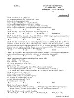 Đề ôn thi thử môn hóa  (785)